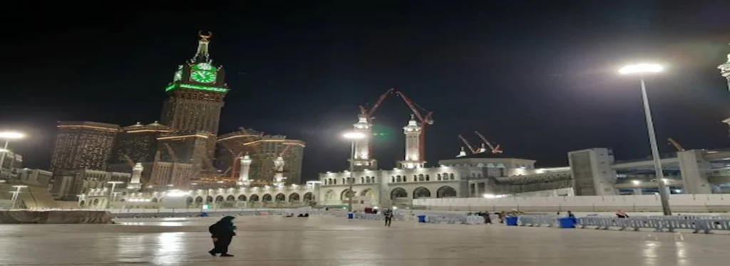 Late Night Tawaf in Winter
