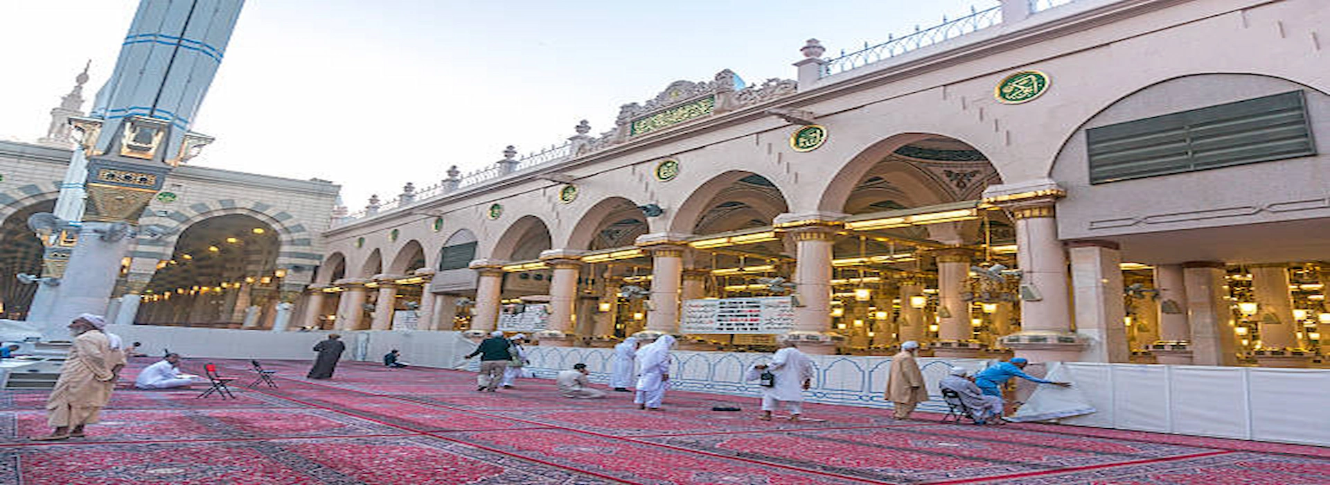 Prayer Spots in Masjid Nabawi