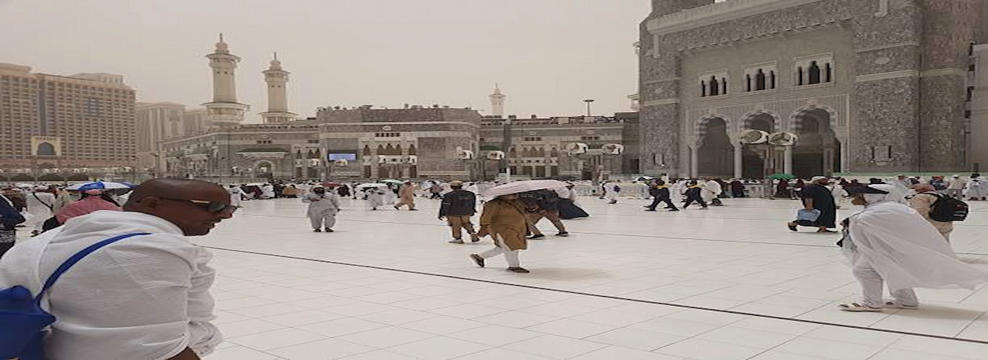 winter rain in makkah