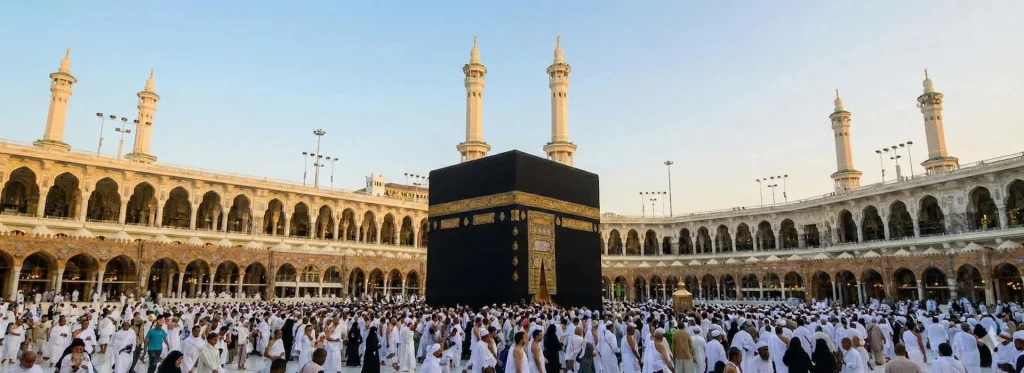 hotel location for umrah