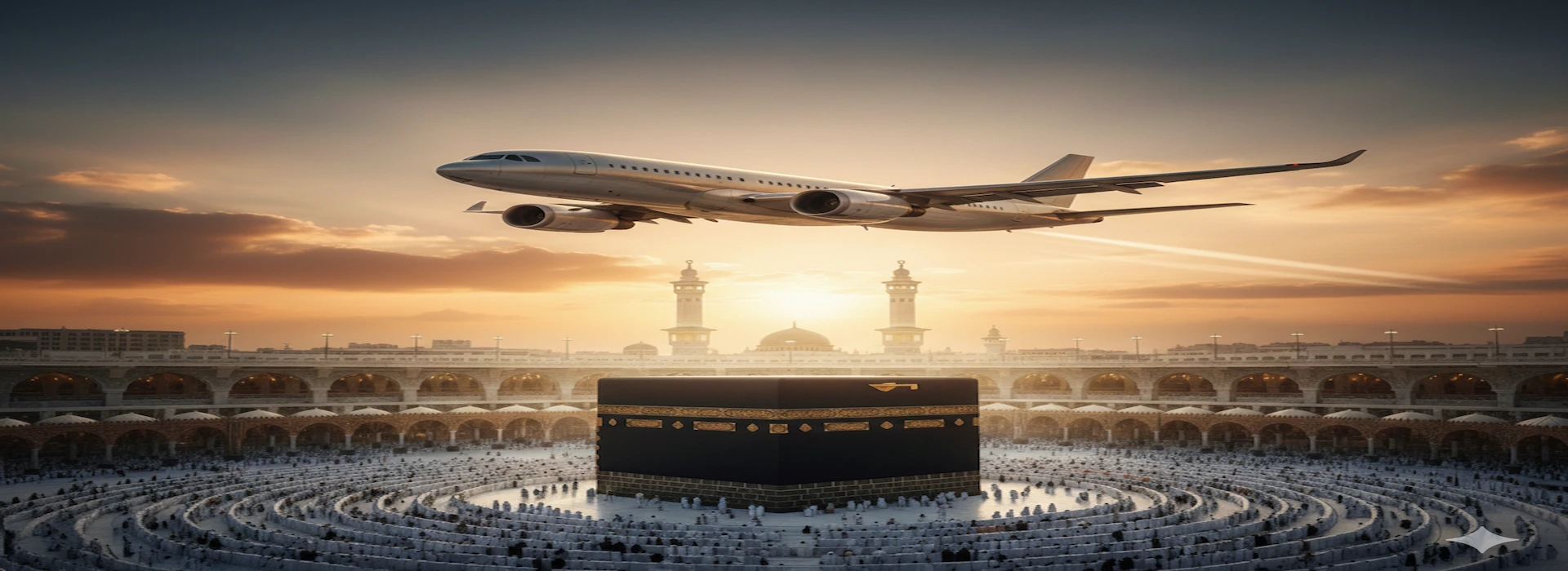 plan air travel for umrah